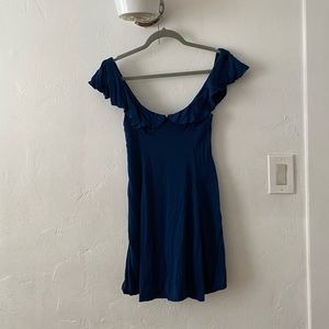 Urban outfitters deep blue mini dress